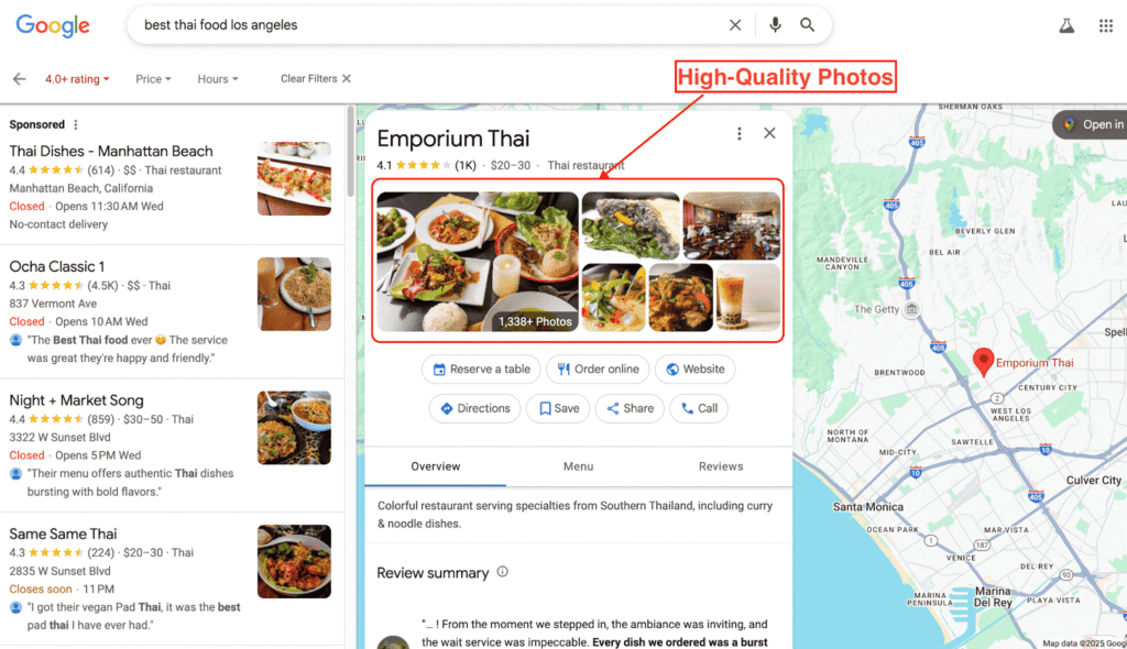 How To Get The Most Out Of Your Restaurant's Google Business Profile
