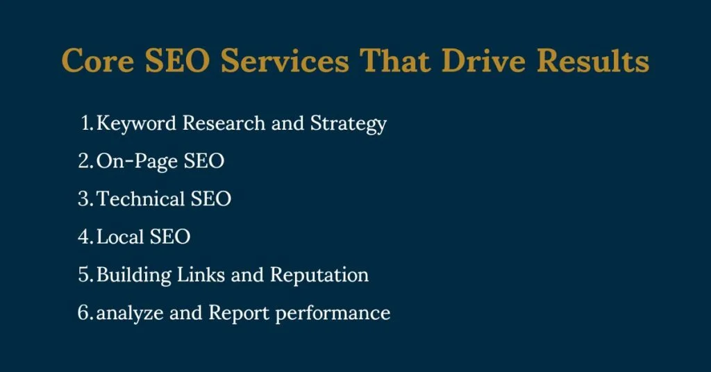 Core Services That Drive Results
