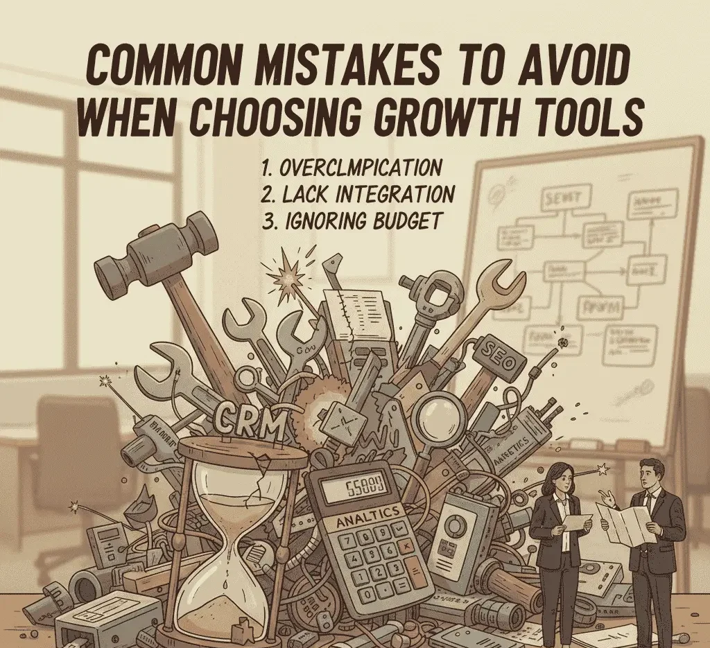 Common Mistakes to Avoid When Choosing Growth Tools